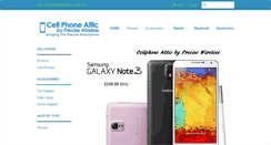 Desktop Screenshot of cellphoneattic.com